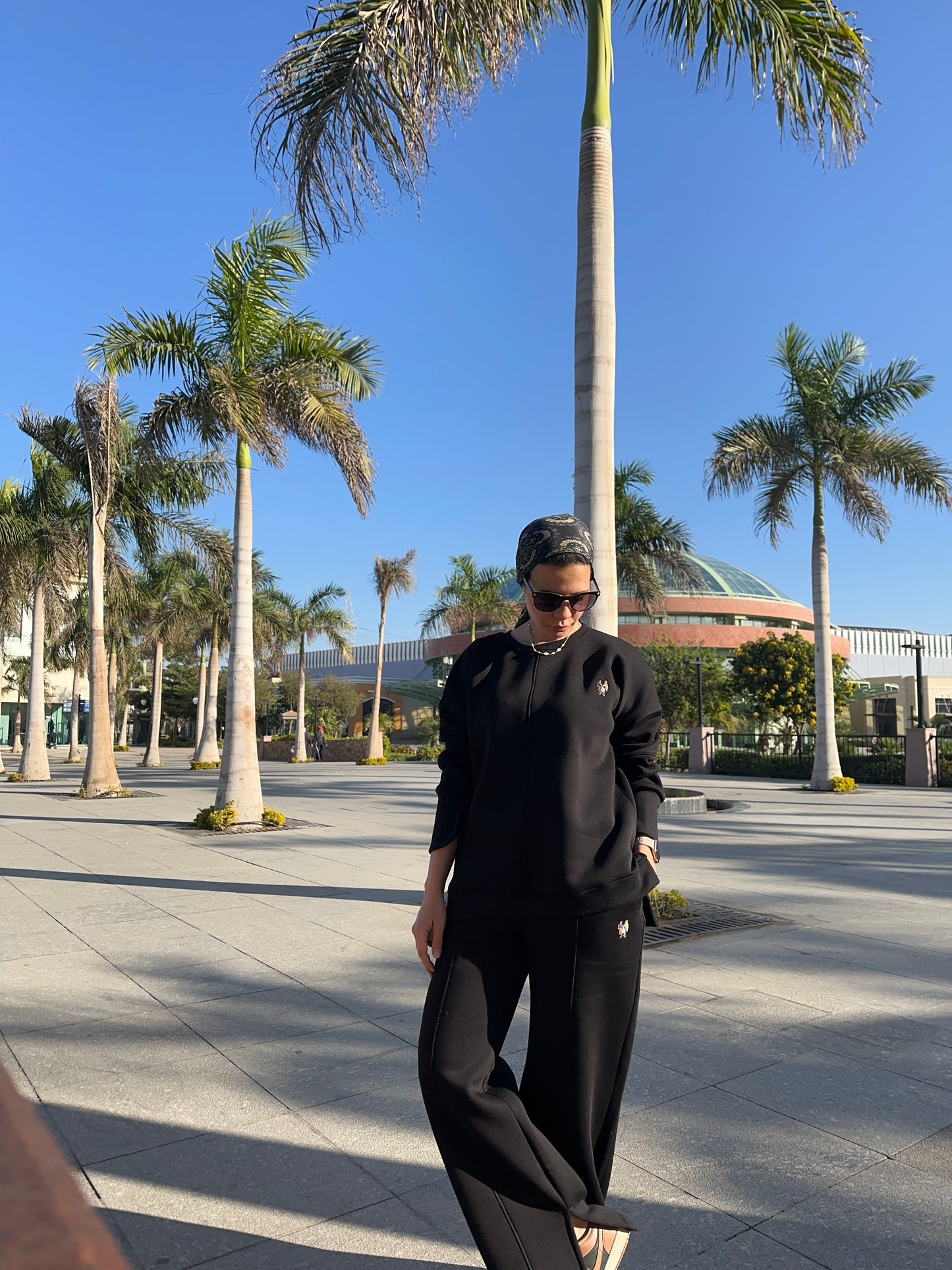 Black Oversized Comfy Set