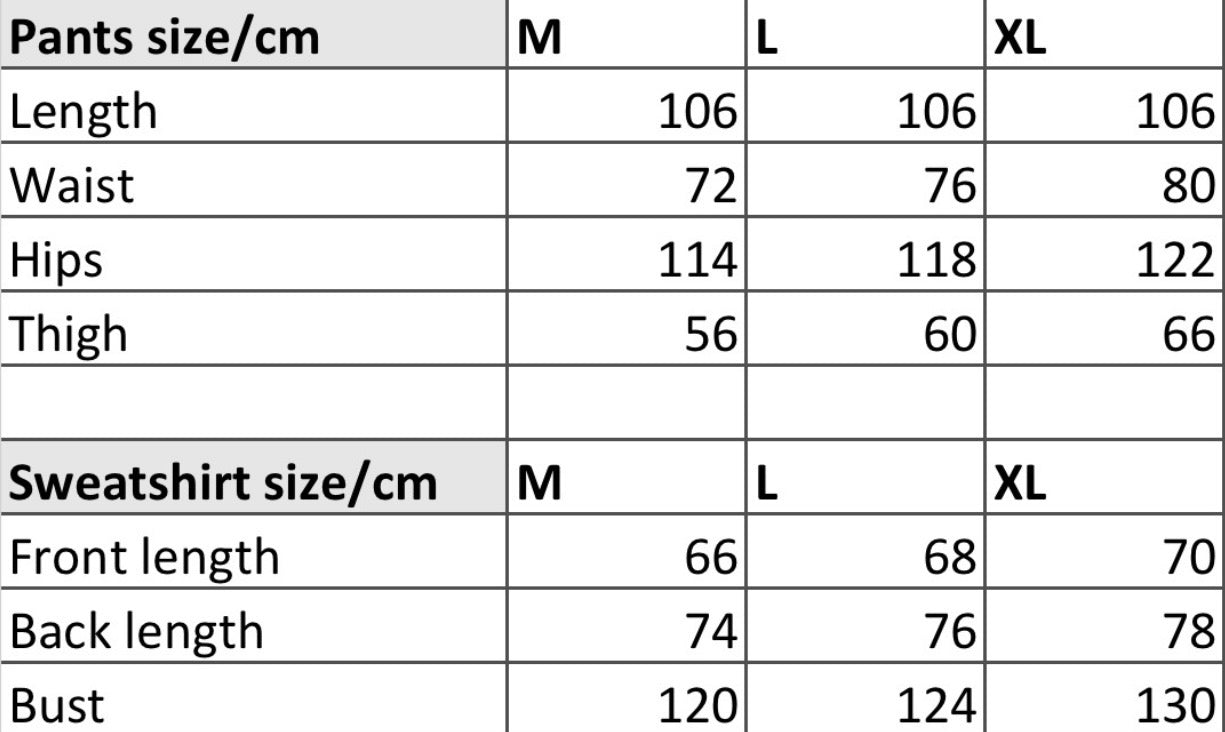 Black Oversized Comfy Set