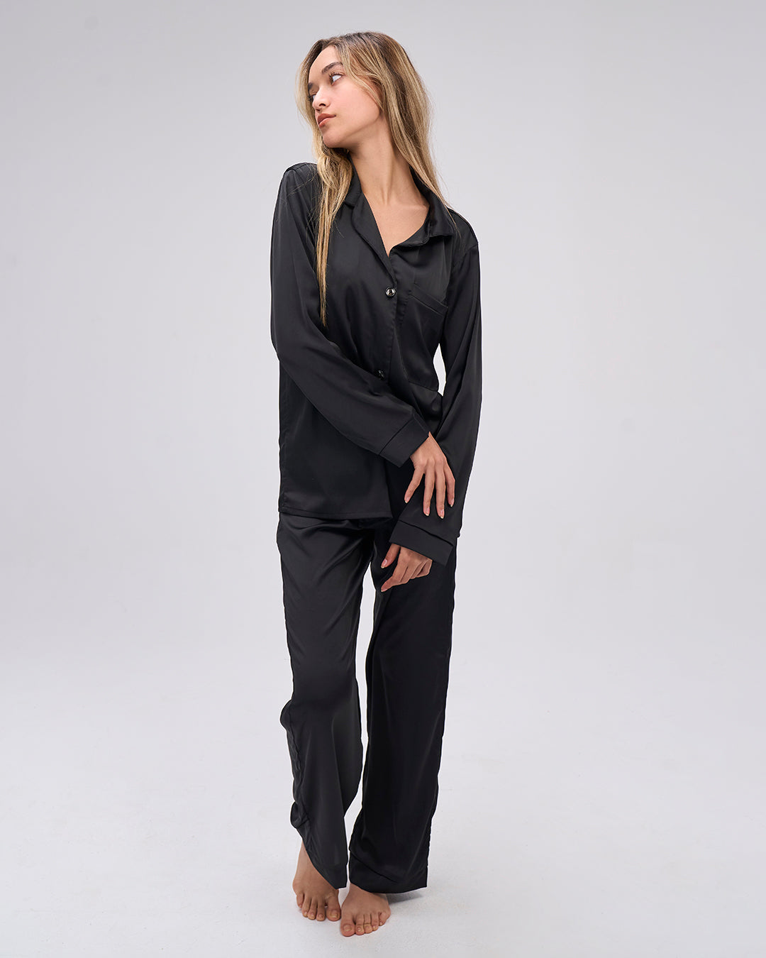 Satin pjs