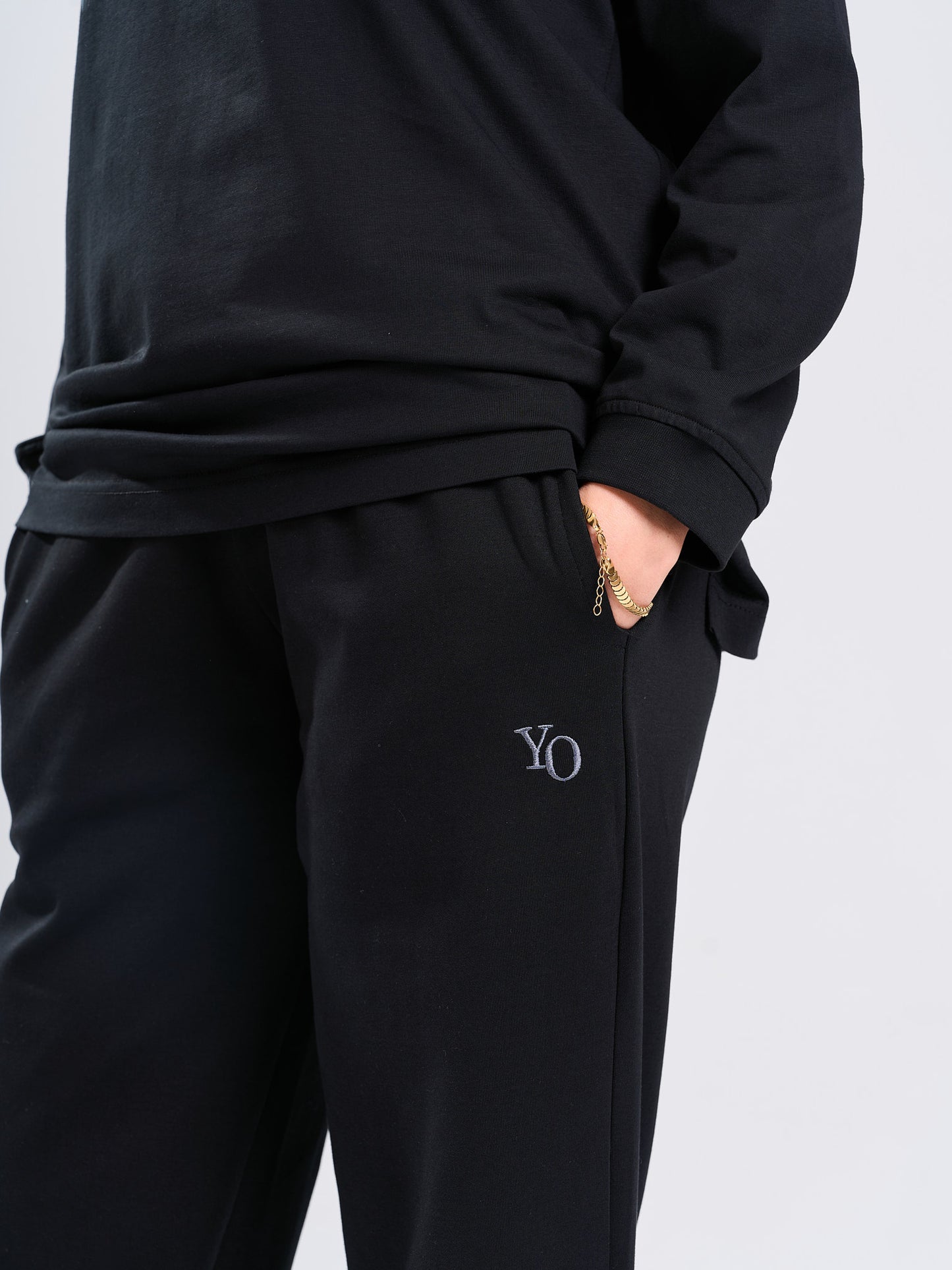 Black essential Ease Cotton Set